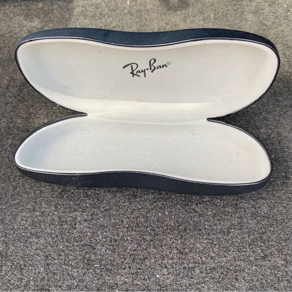 Ray-Ban Black and White Eyewear Case